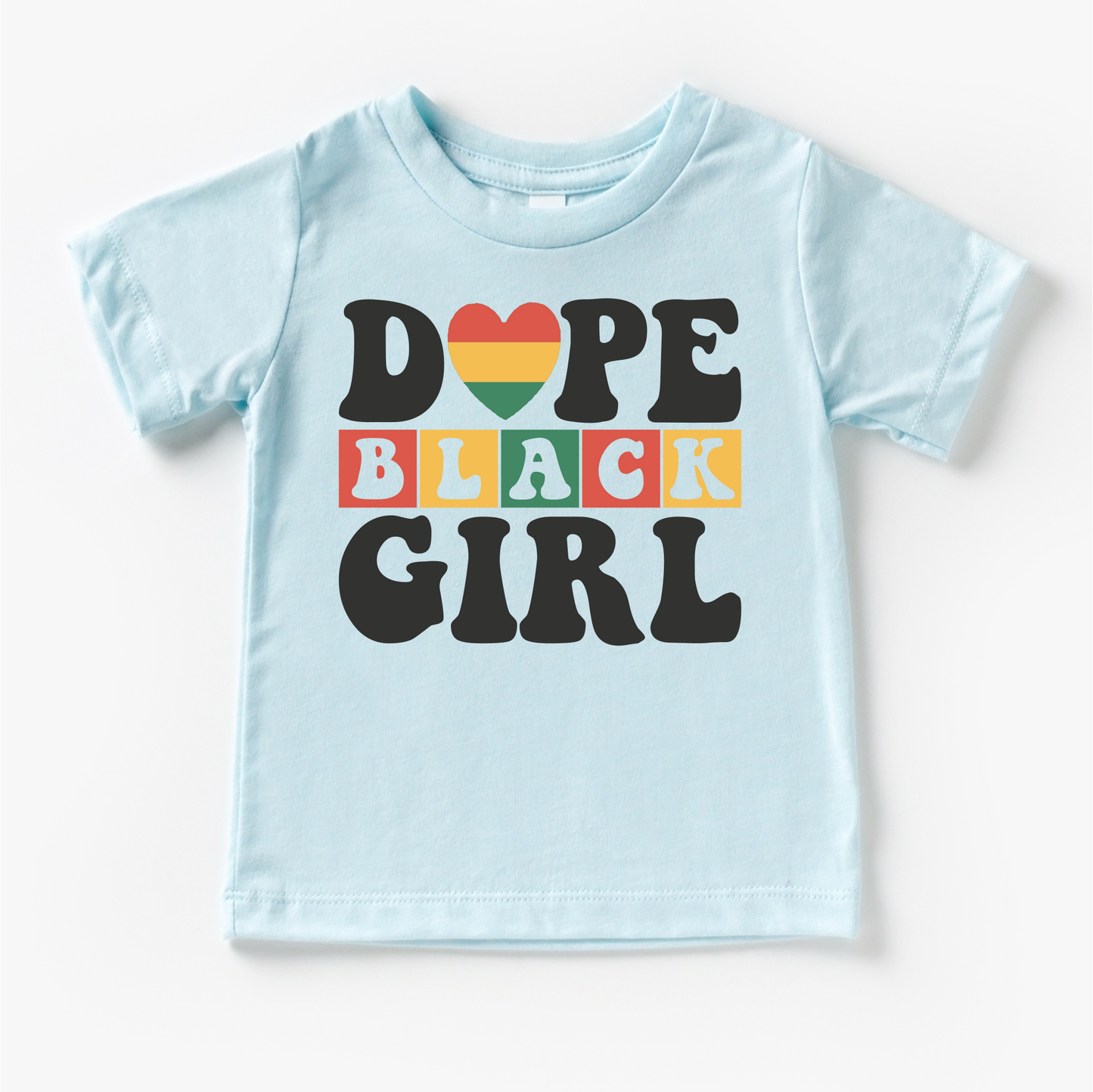 Dope Black Girl Black History Shirt - Juneteenth Kids & Adult Tee