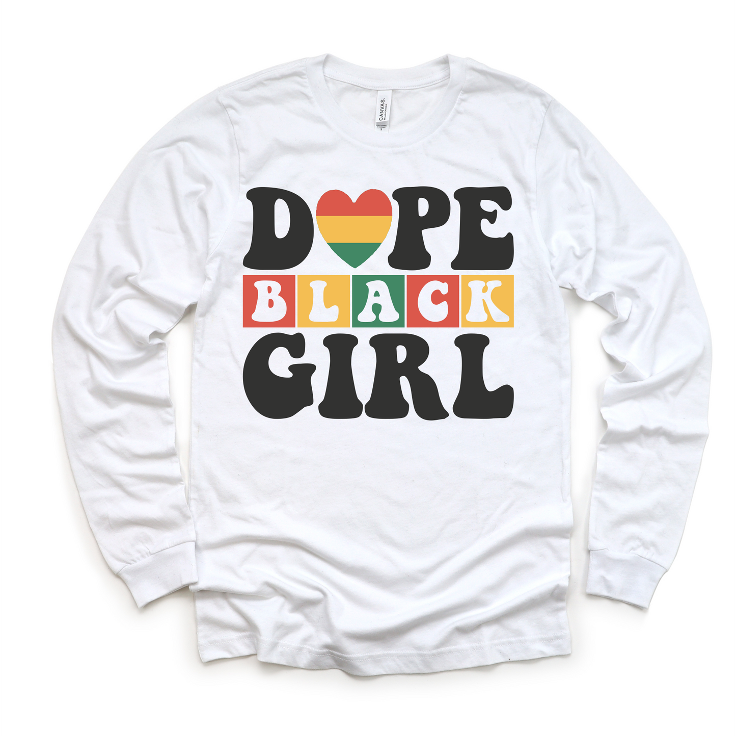 Dope Black Girl Black History Shirt - Juneteenth Kids & Adult Tee