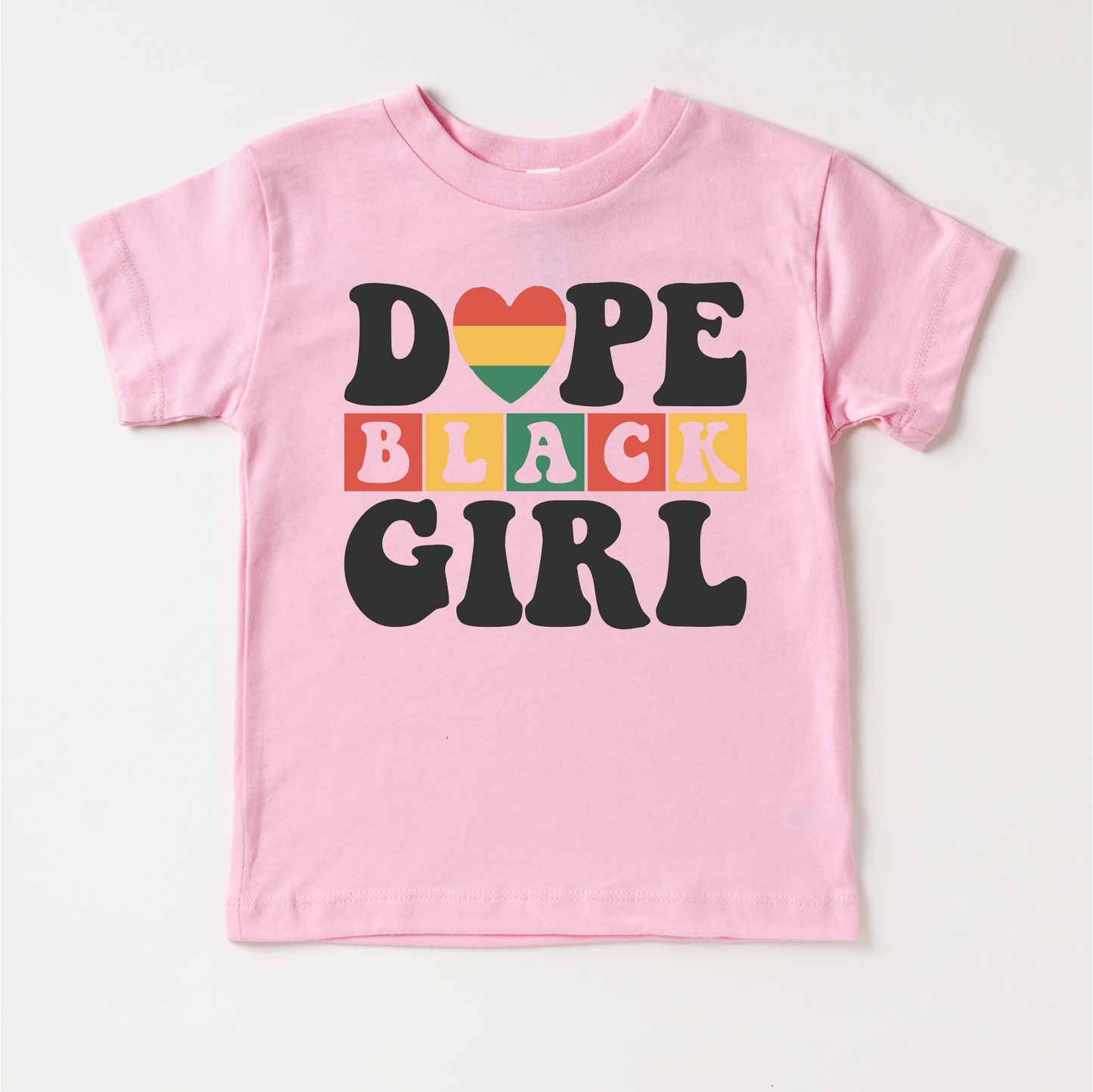 Dope Black Girl Black History Shirt - Juneteenth Kids & Adult Tee