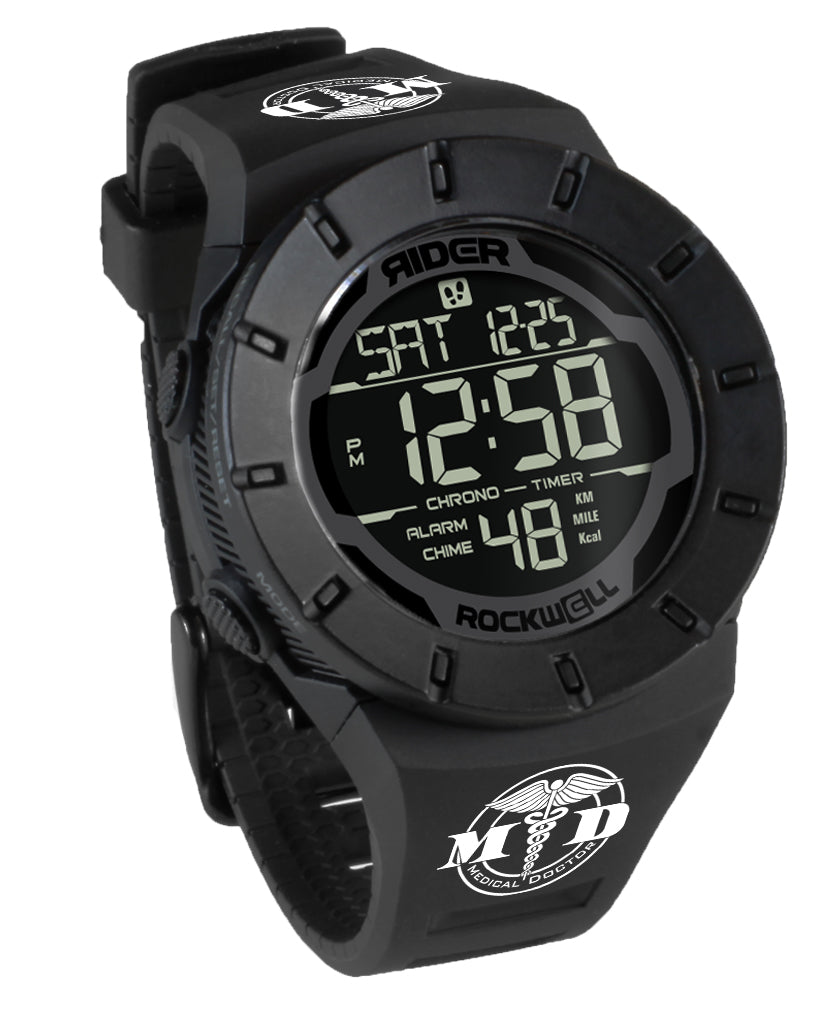 Coliseum Fit Forum Phantom Black Medical Watch Rockwell