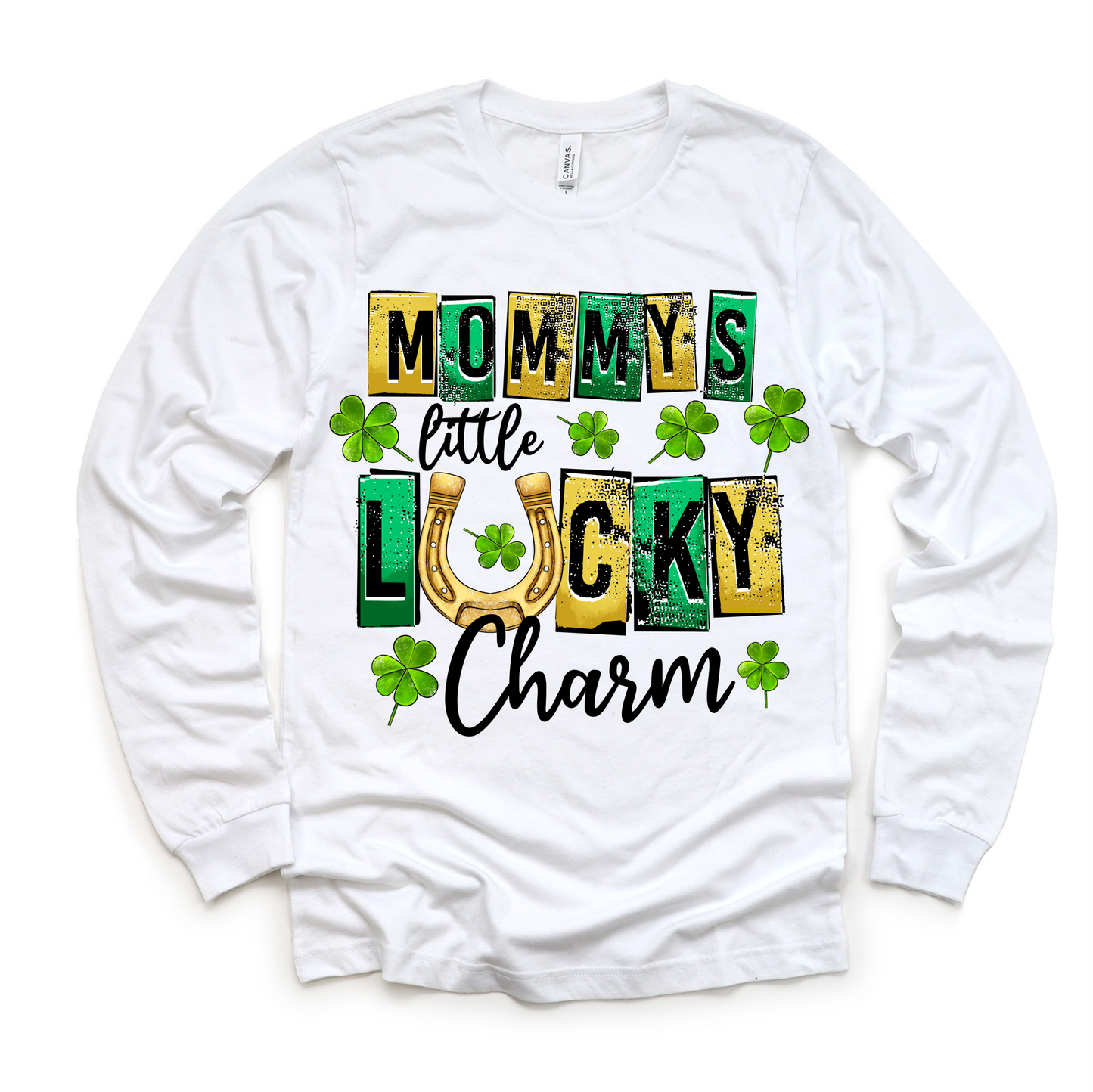Mommy's Lucky Charm St. Patrick's Day Shirt - Lucky Charm Kids & Adult Tee