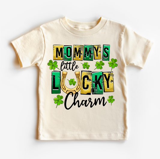 Mommy's Lucky Charm St. Patrick's Day Shirt - Lucky Charm Kids & Adult Tee