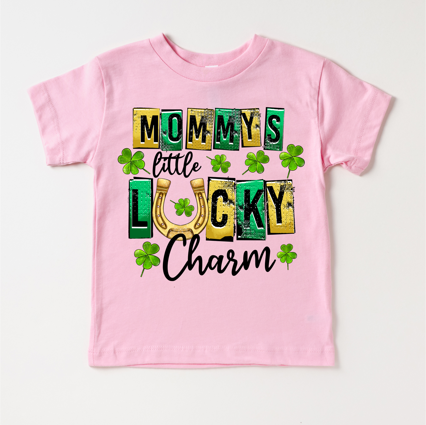 Mommy's Lucky Charm St. Patrick's Day Shirt - Lucky Charm Kids & Adult Tee