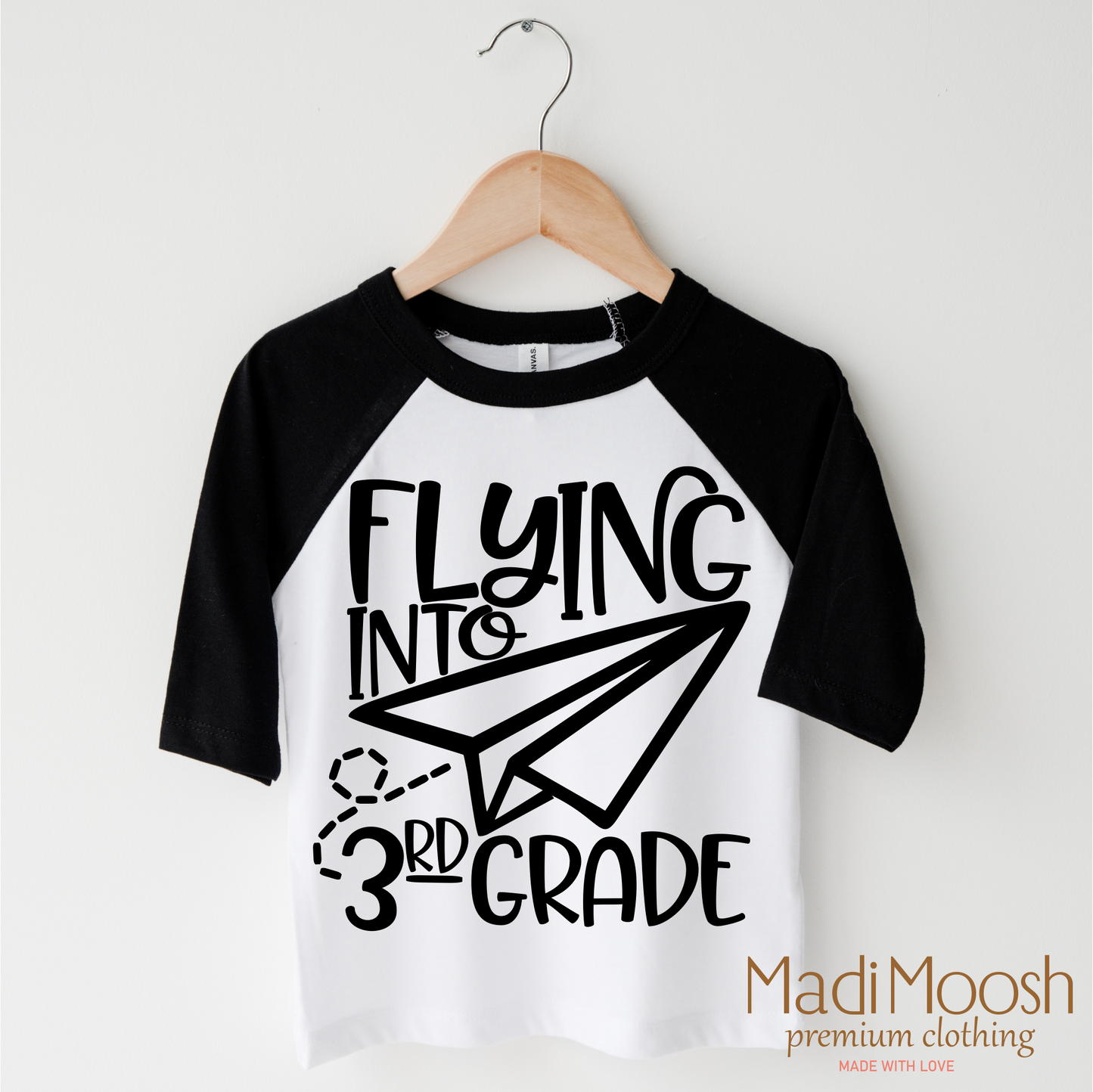Flying Into 3rd Grade Back To School Shirt School Shirt Madi Moosh