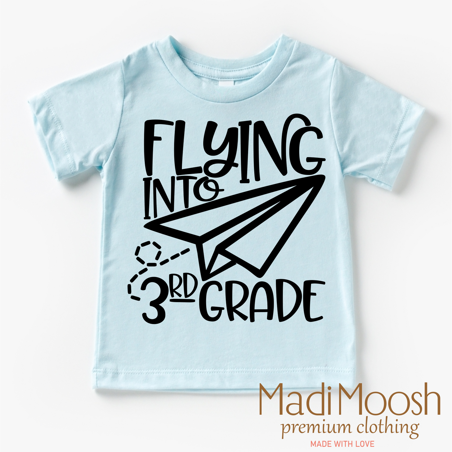 Flying Into 3rd Grade Back To School Shirt School Shirt Madi Moosh