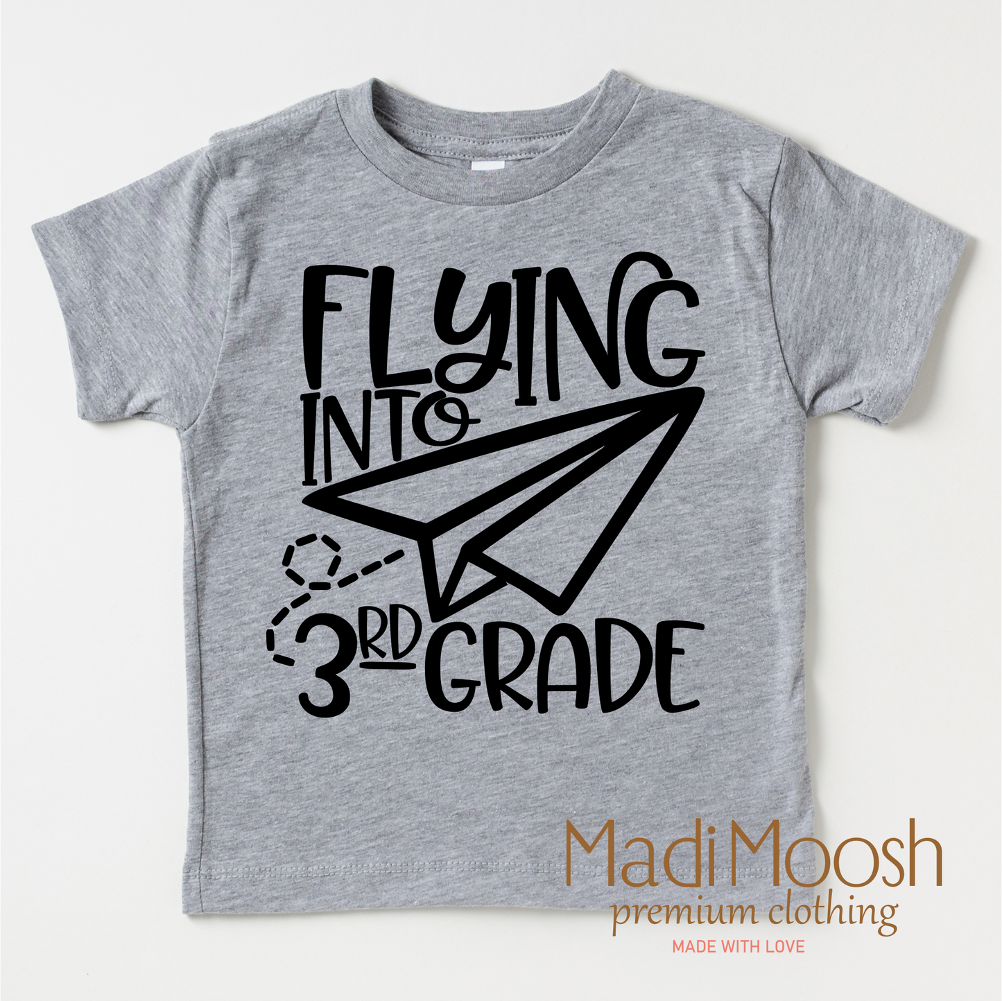 Flying Into 3rd Grade Back To School Shirt School Shirt Madi Moosh