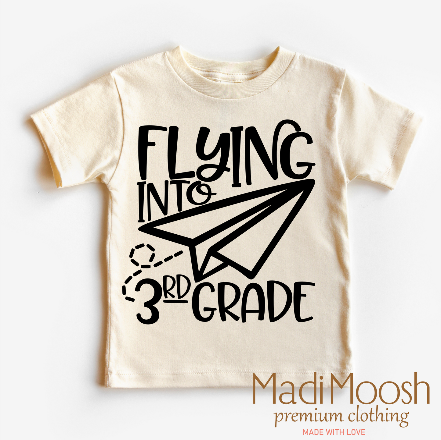 Flying Into 3rd Grade Back To School Shirt School Shirt Madi Moosh