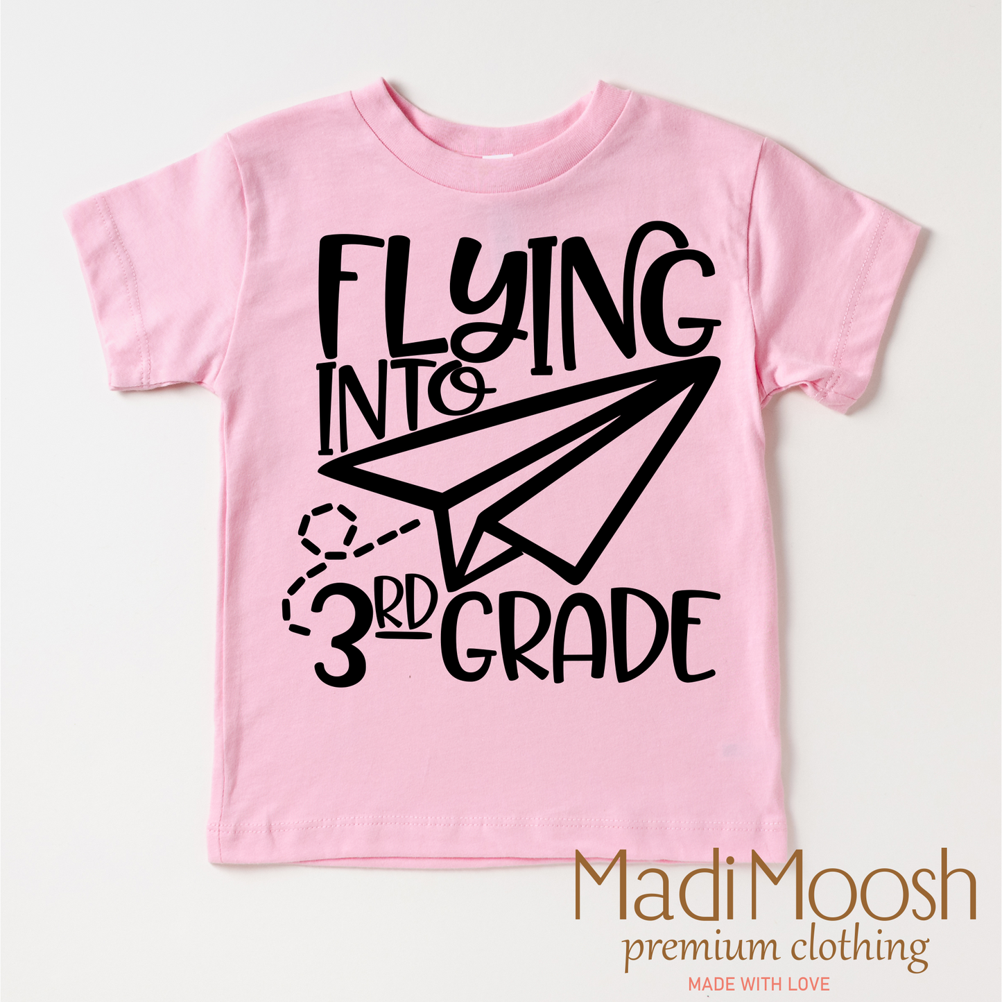 Flying Into 3rd Grade Back To School Shirt School Shirt Madi Moosh