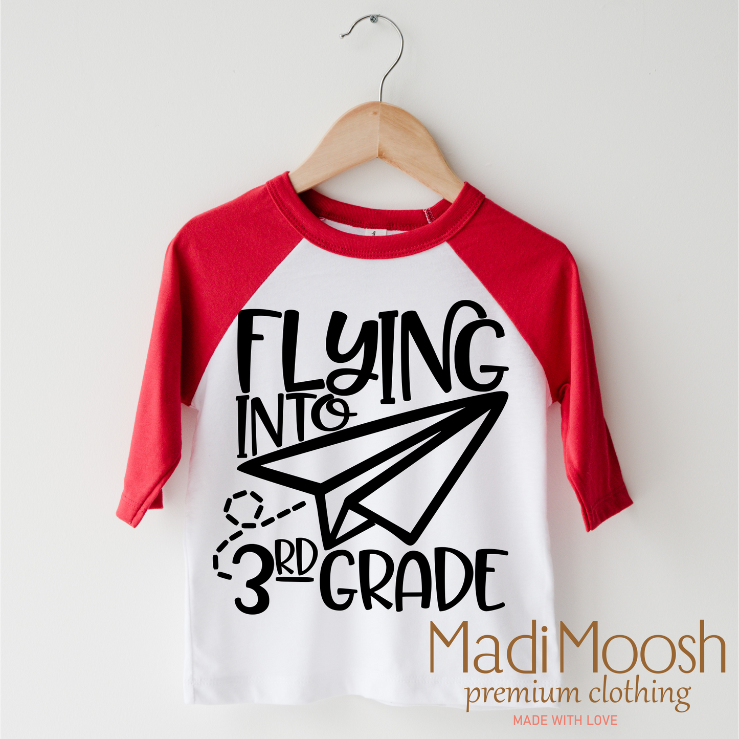 Flying Into 3rd Grade Back To School Shirt School Shirt Madi Moosh