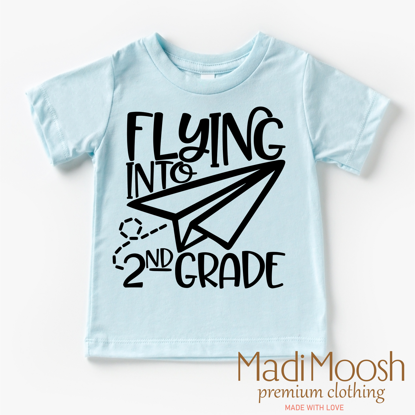 Flying Into 2nd Grade Back To School Shirt School Shirt Madi Moosh