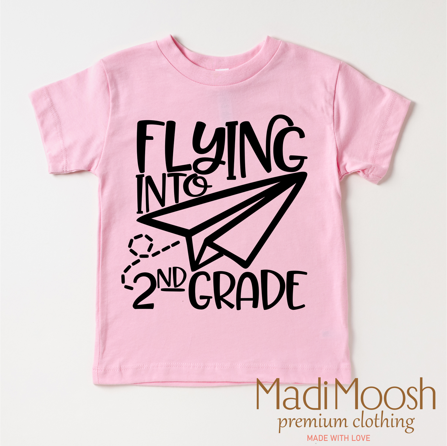Flying Into 2nd Grade Back To School Shirt School Shirt Madi Moosh