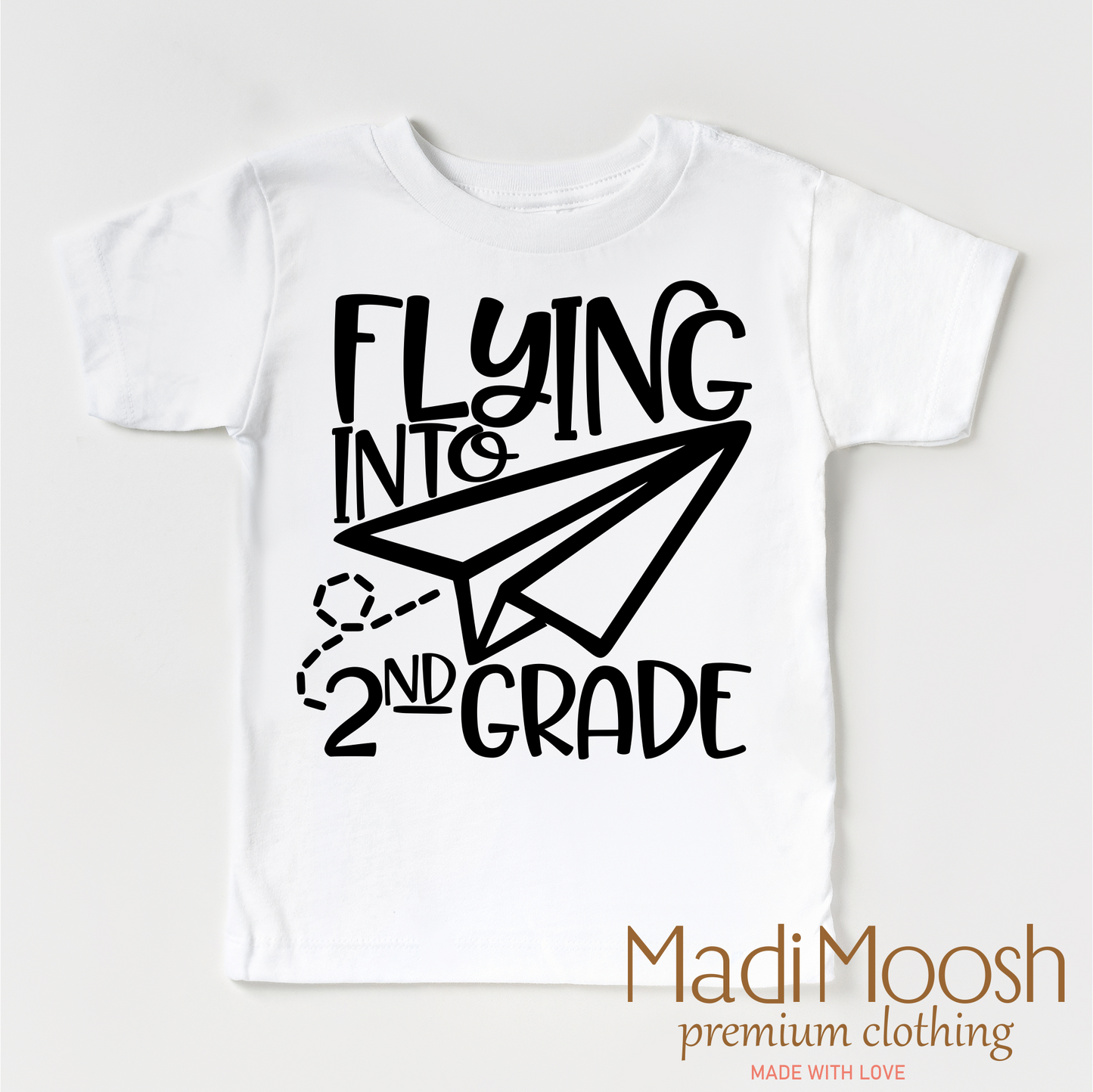 Flying Into 2nd Grade Back To School Shirt School Shirt Madi Moosh
