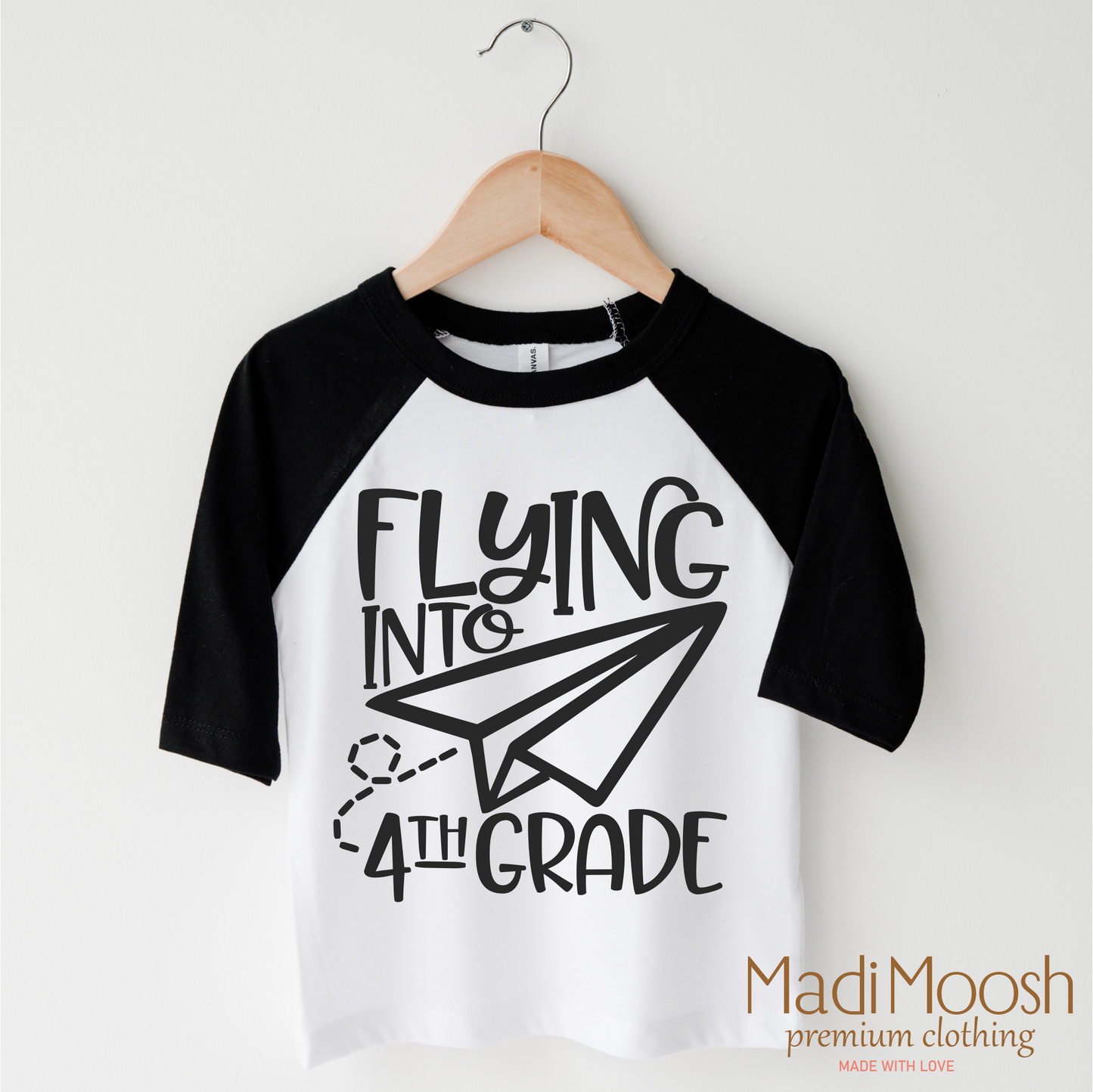 Flying Into 4th Grade Back To School Shirt School Shirt Madi Moosh
