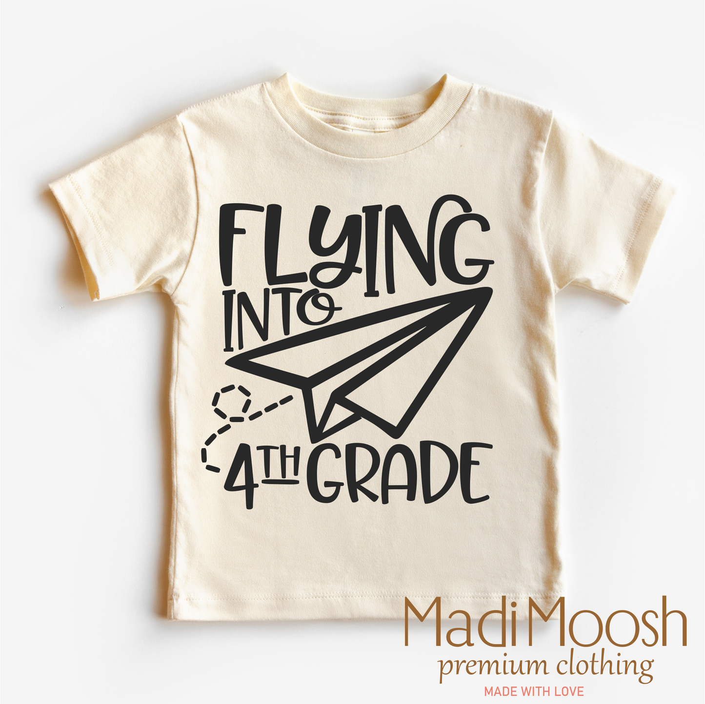 Flying Into 4th Grade Back To School Shirt School Shirt Madi Moosh
