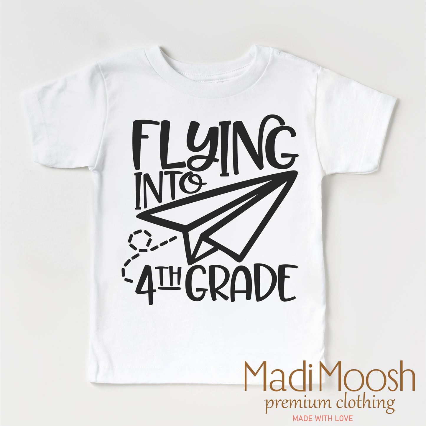 Flying Into 4th Grade Back To School Shirt School Shirt Madi Moosh