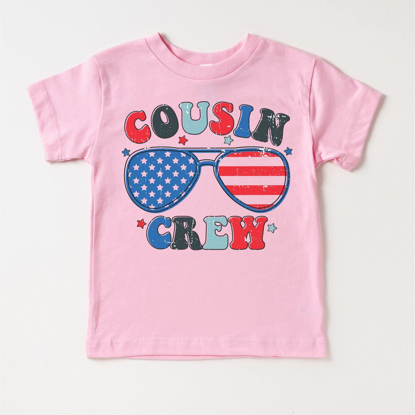 Cousin Crew 4th Of July Shirt - July 4th Kids & Adult Tee