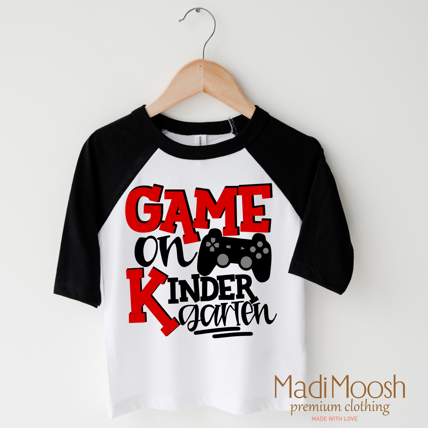 Game On Kindergarten Back To School Shirt School Shirt Madi Moosh