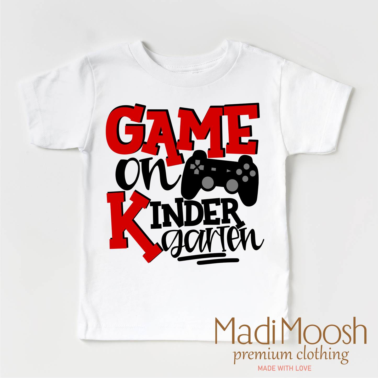 Game On Kindergarten Back To School Shirt School Shirt Madi Moosh