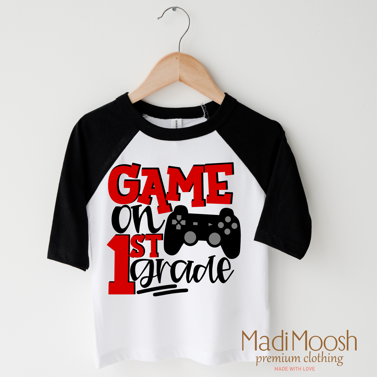 Game On First Grade Back To School Shirt School Shirt Madi Moosh