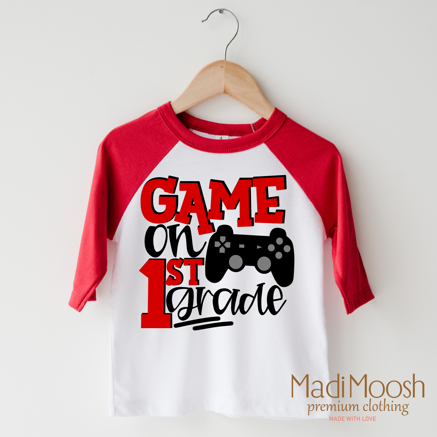Game On First Grade Back To School Shirt School Shirt Madi Moosh