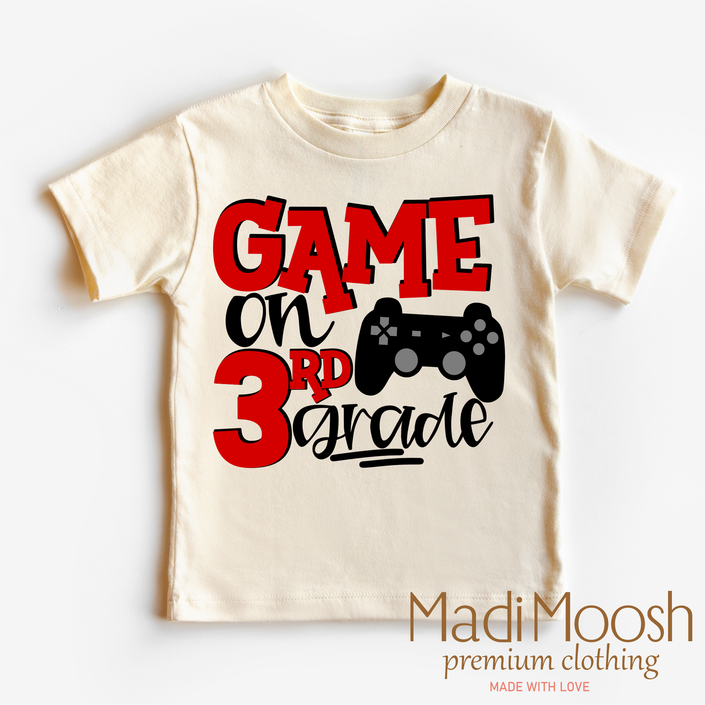 Game On Third Grade Back To School Shirt School Shirt Madi Moosh