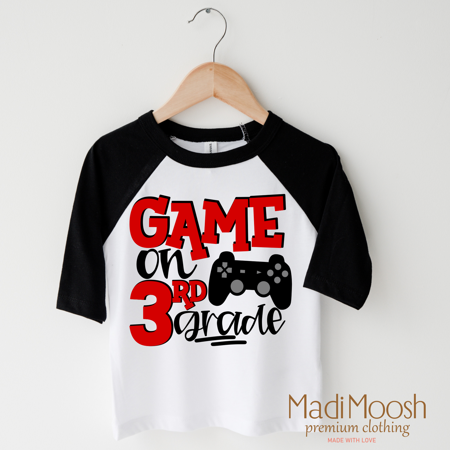 Game On Third Grade Back To School Shirt School Shirt Madi Moosh