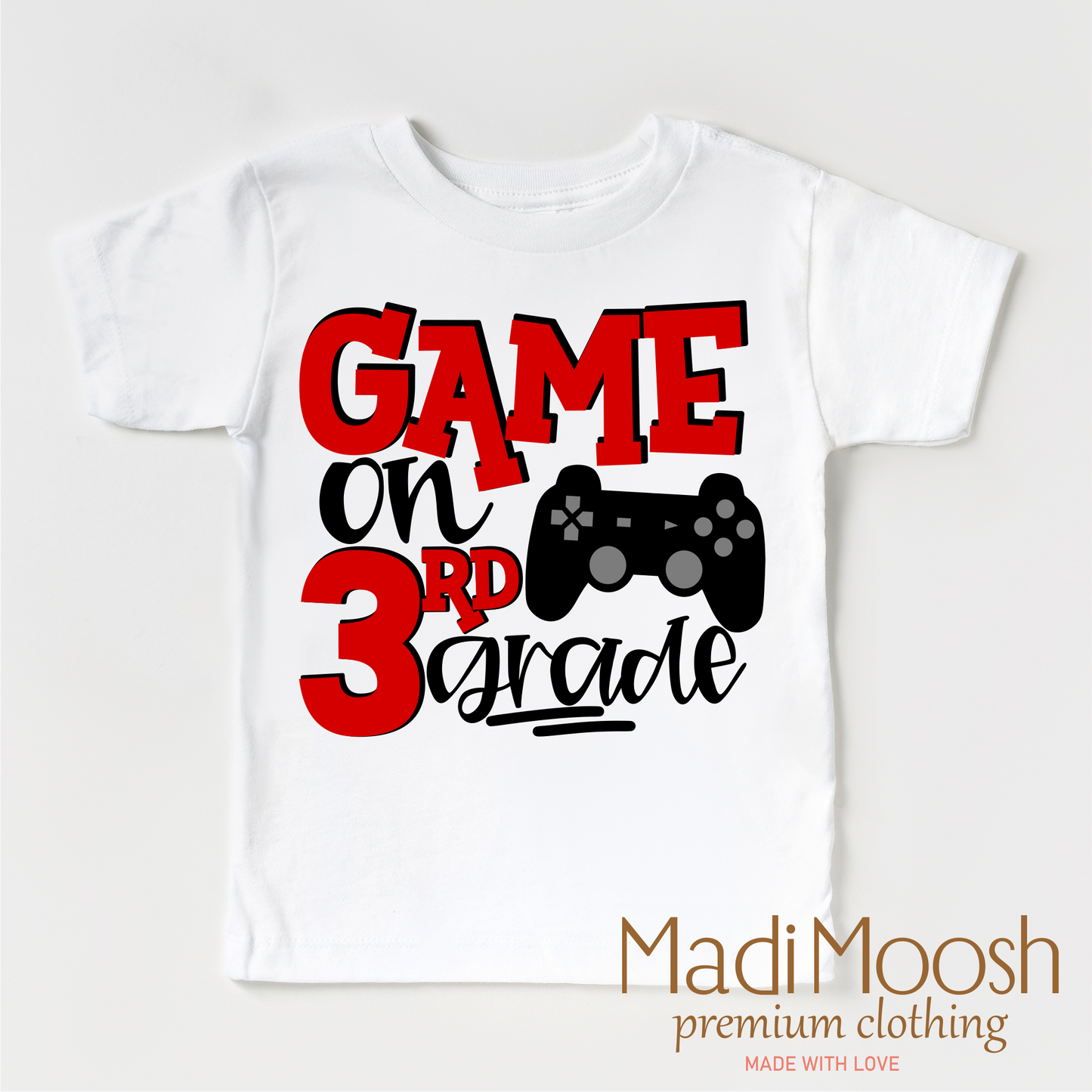 Game On Third Grade Back To School Shirt School Shirt Madi Moosh