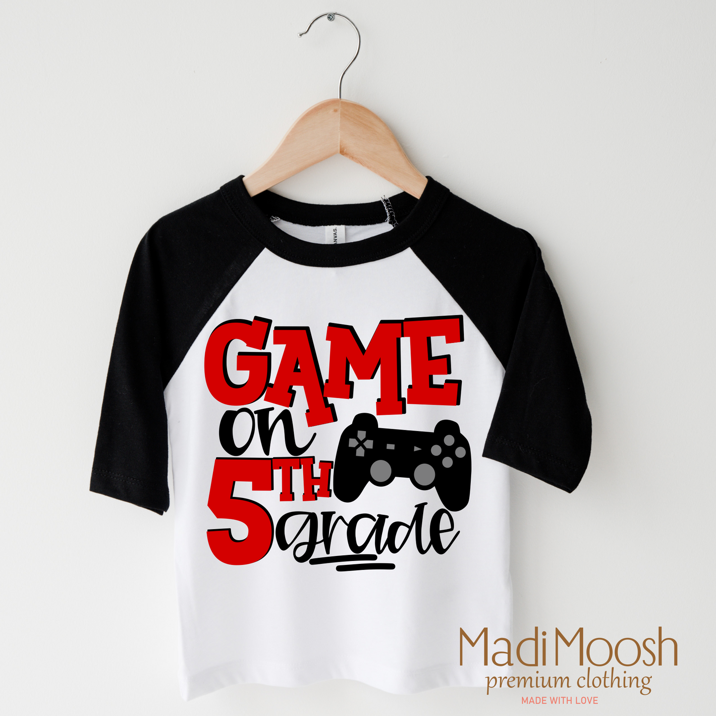 Game On Fifth Grade Back To School Shirt School Shirt Madi Moosh