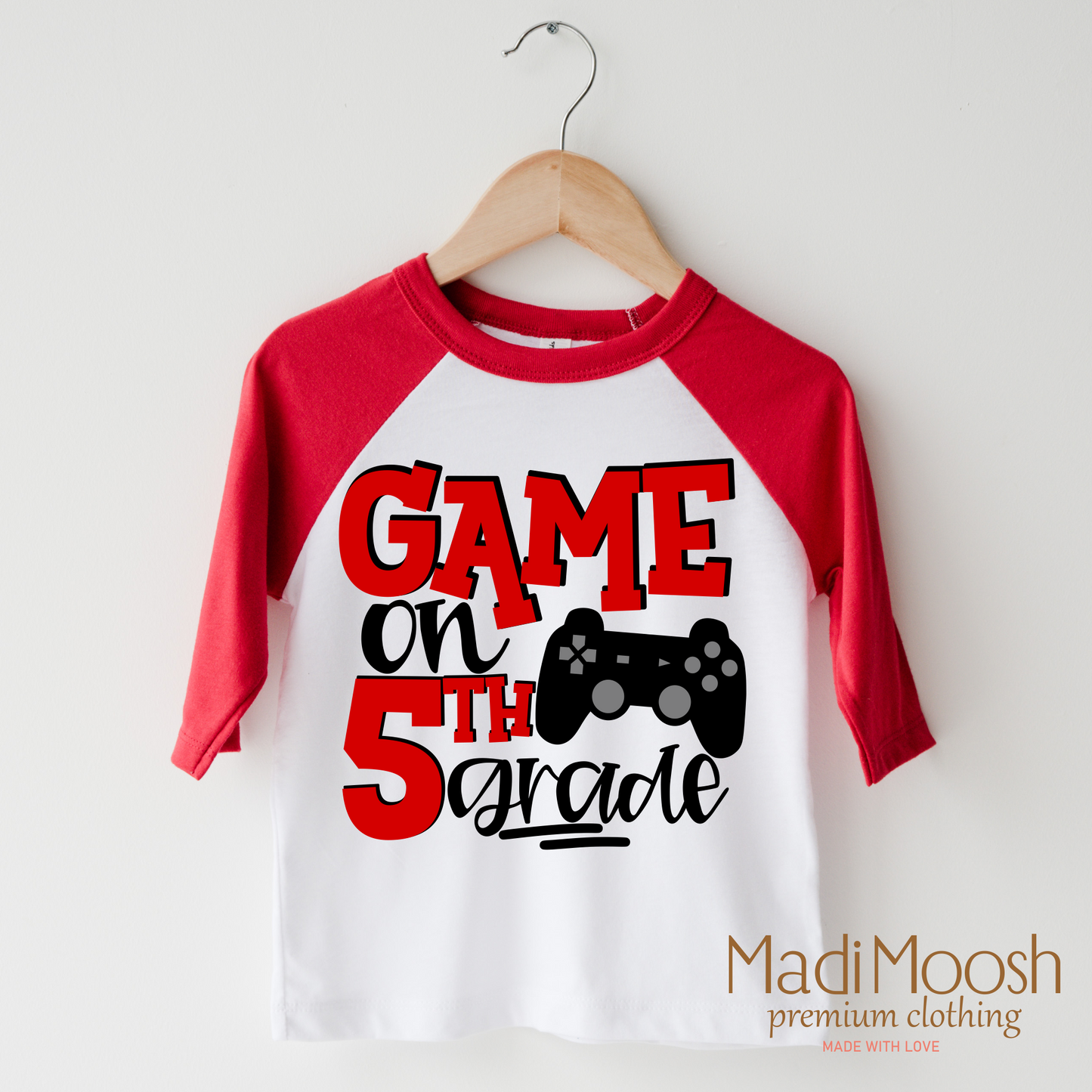Game On Fifth Grade Back To School Shirt School Shirt Madi Moosh