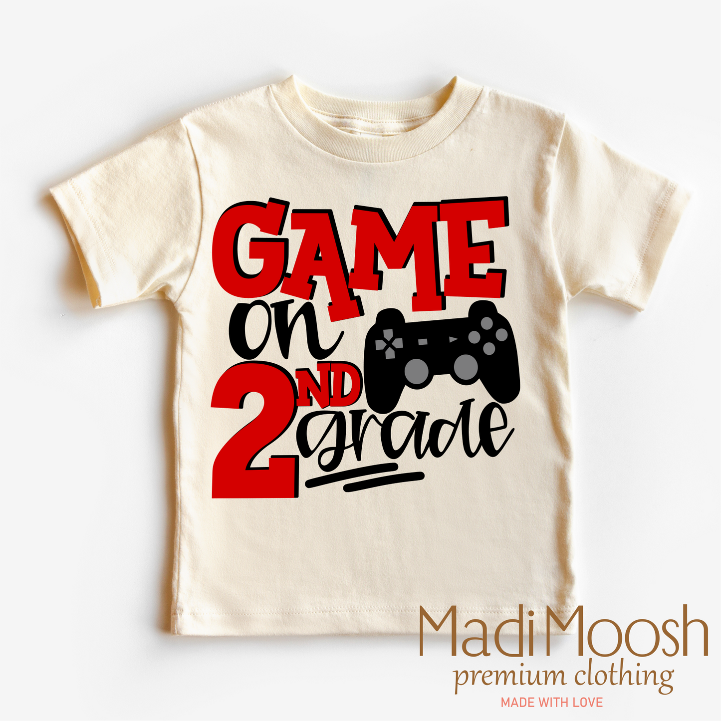 Game On Second Grade Back To School Shirt School Shirt Madi Moosh