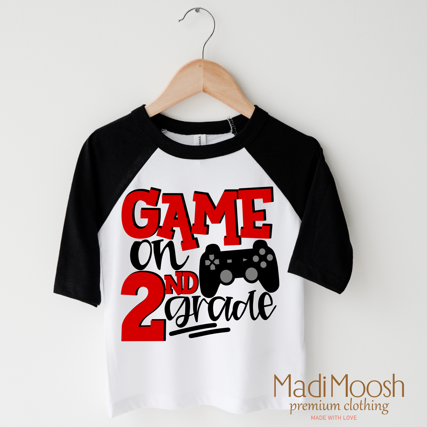 Game On Second Grade Back To School Shirt School Shirt Madi Moosh