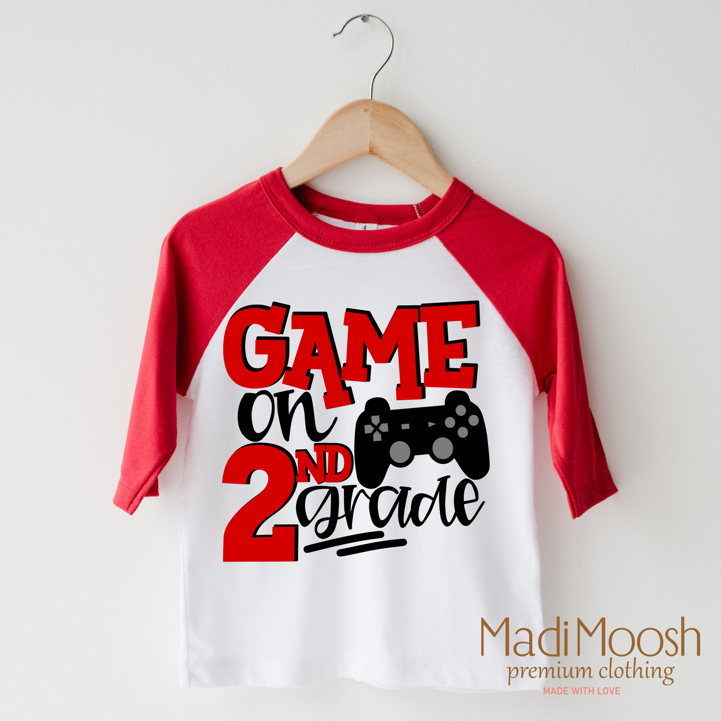 Game On Second Grade Back To School Shirt School Shirt Madi Moosh
