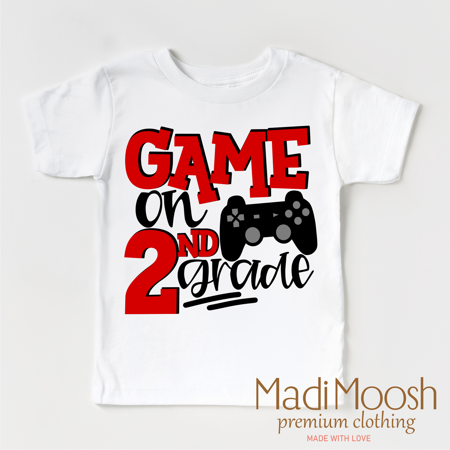 Game On Second Grade Back To School Shirt School Shirt Madi Moosh