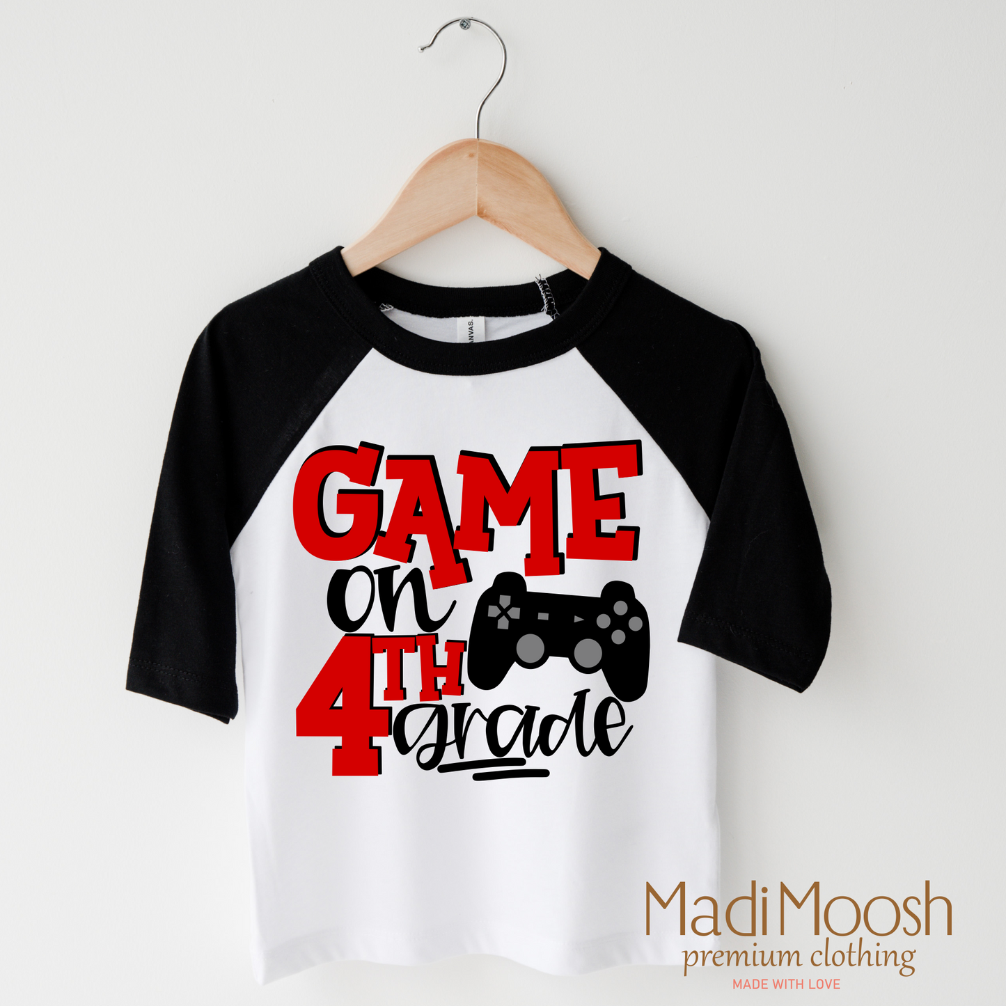 Game On Fourth Grade Back To School Shirt School Shirt Madi Moosh
