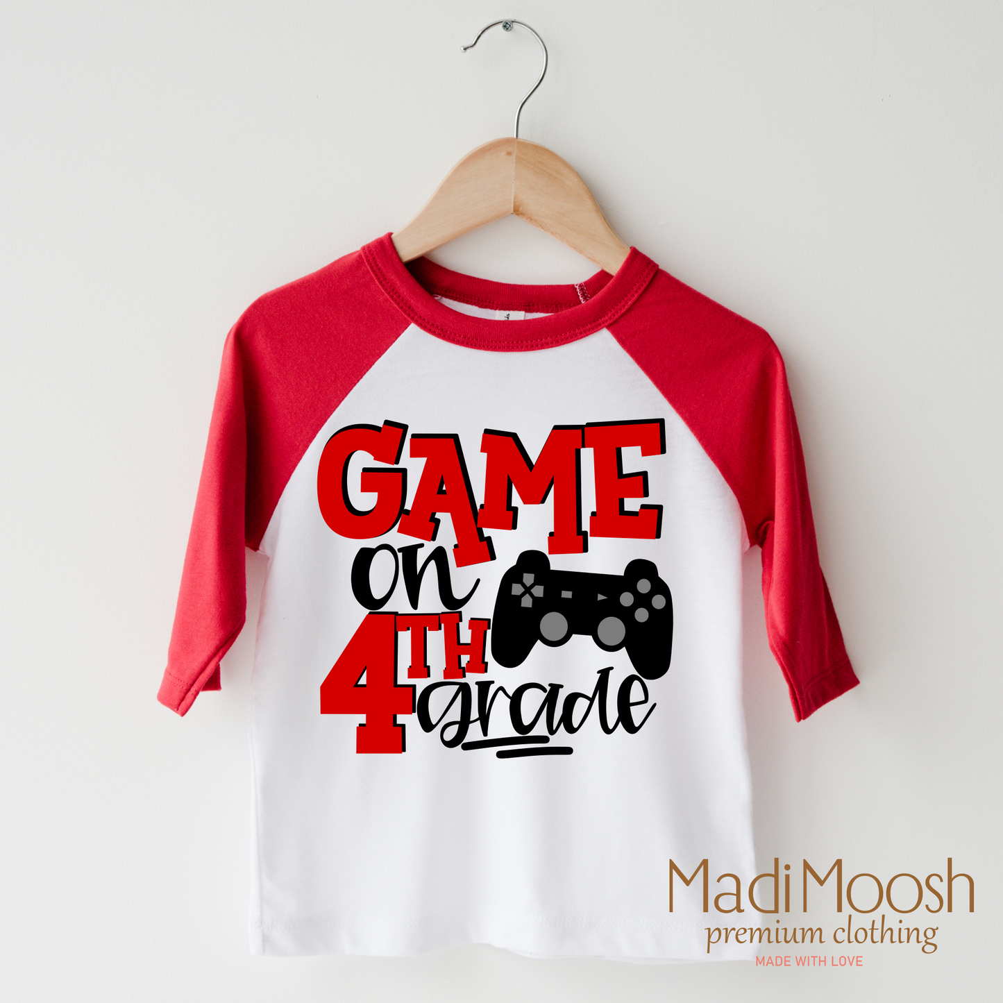 Game On Fourth Grade Back To School Shirt School Shirt Madi Moosh