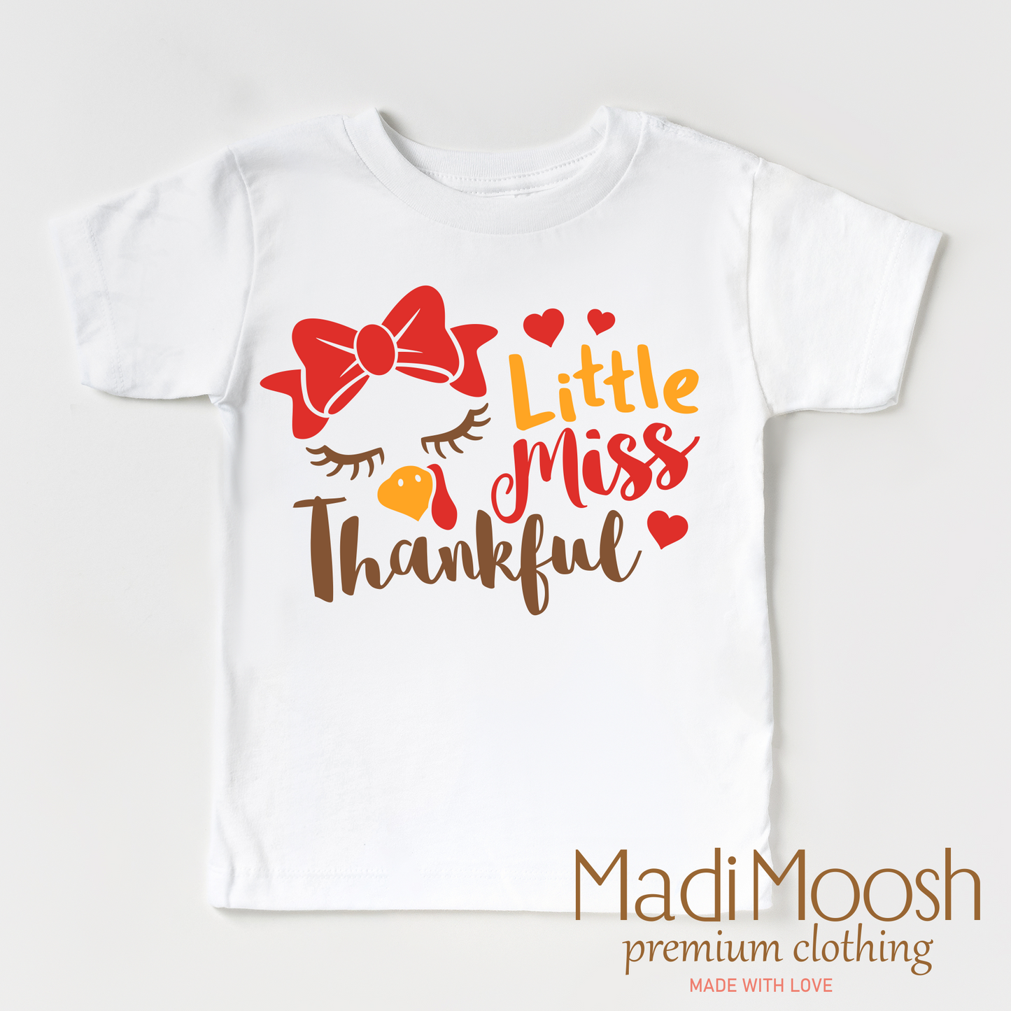 Little Miss Thankful Shirt - Thanksgiving Shirt