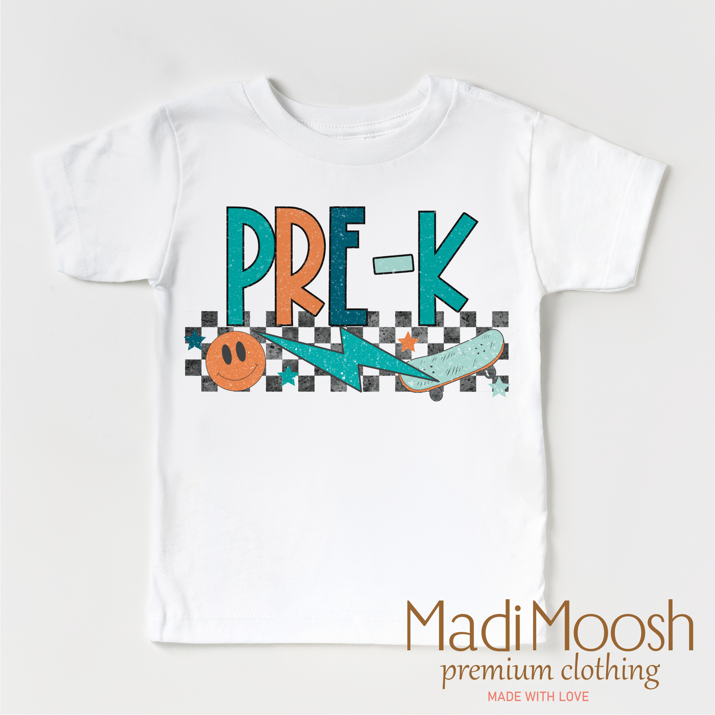 Pre-K Skateboard Back To School Shirt - School Shirt
