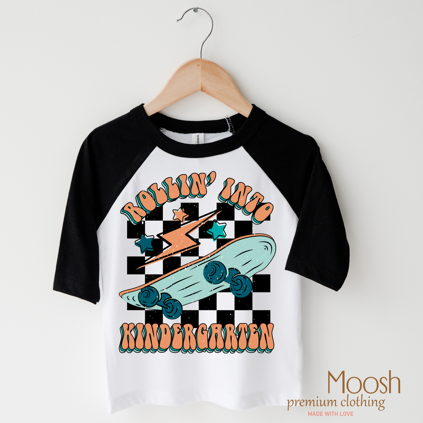 Rollin' Into Kindergarten Back To School Shirt - School Shirt