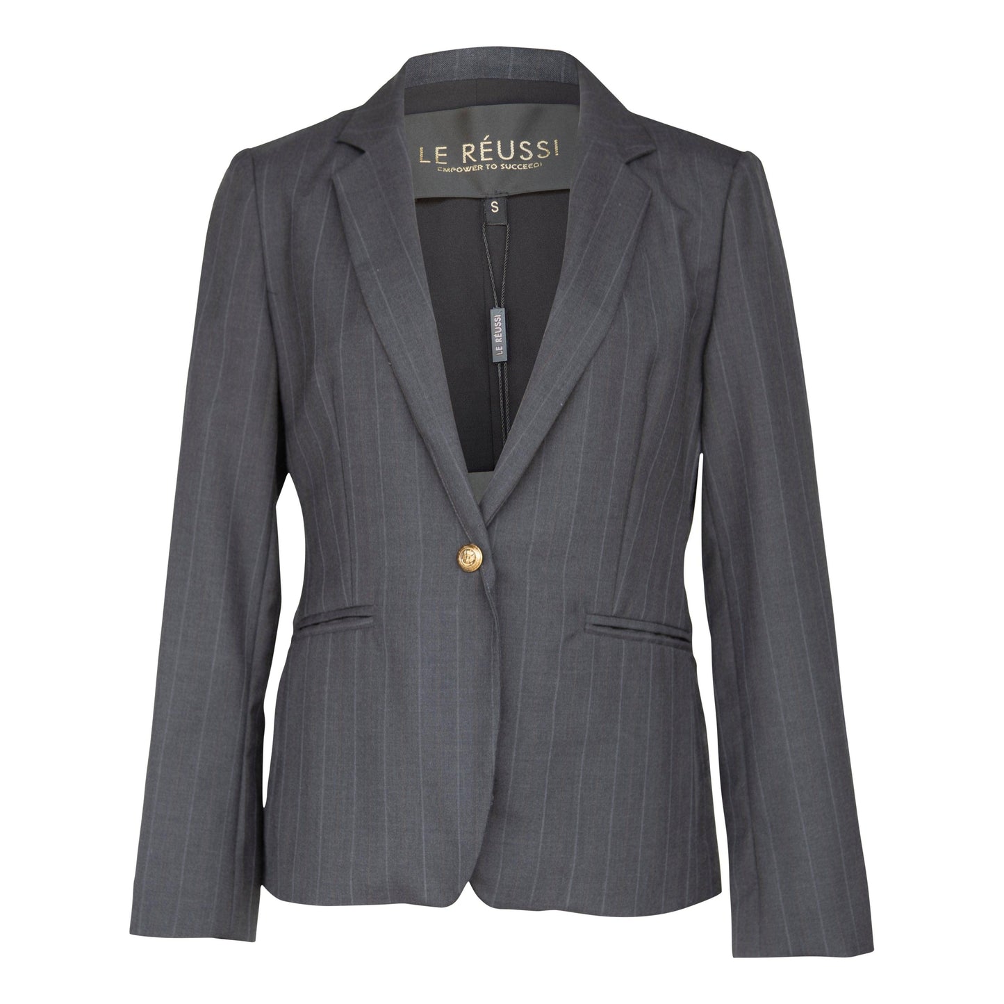 Tailoring Dark Grey Classic Single-Breasted Blazer Le Réussi®