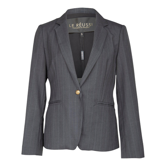 Tailoring Dark Grey Classic Single-Breasted Blazer Le Réussi®