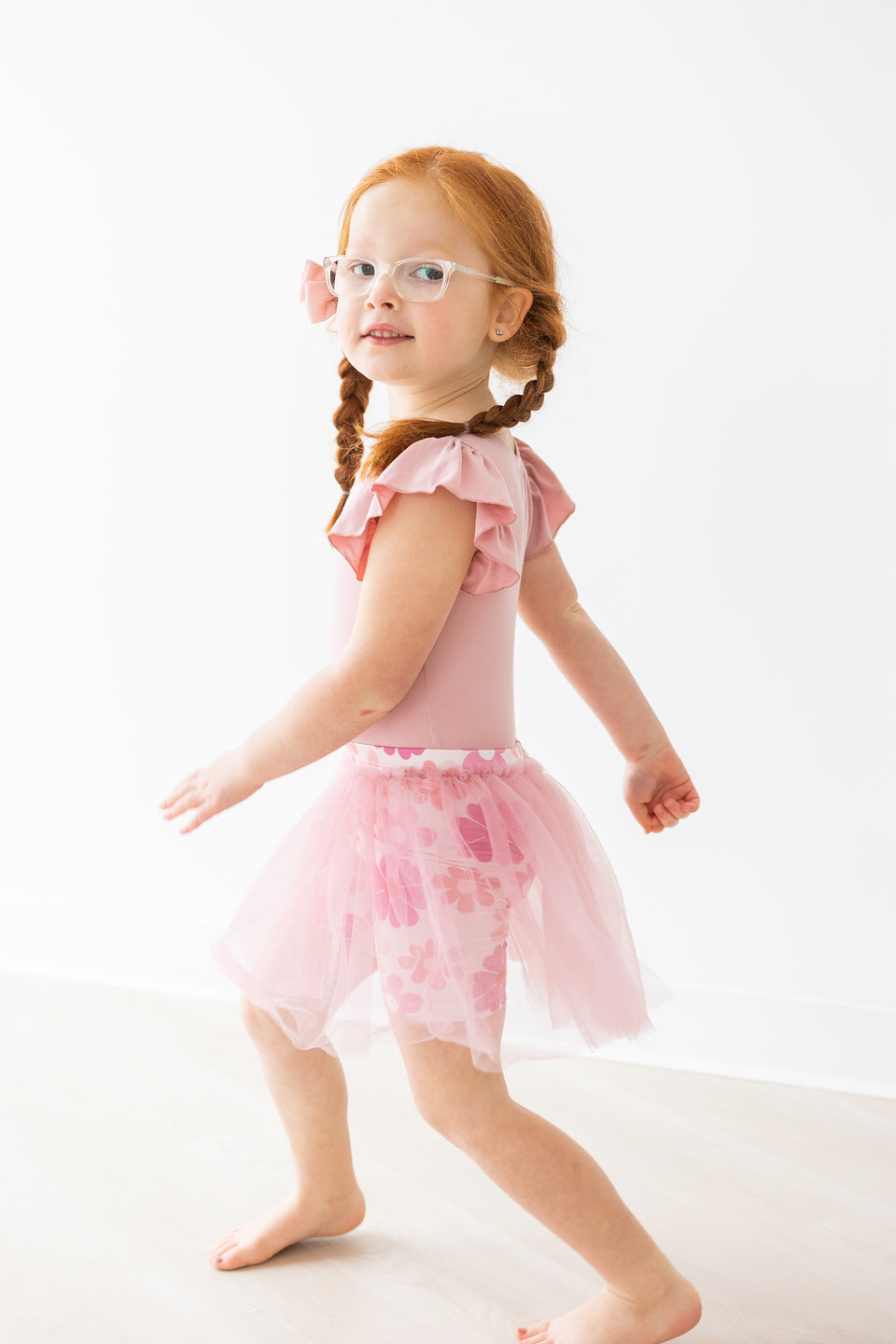 Free Falling High Waisted Tutu Shorts