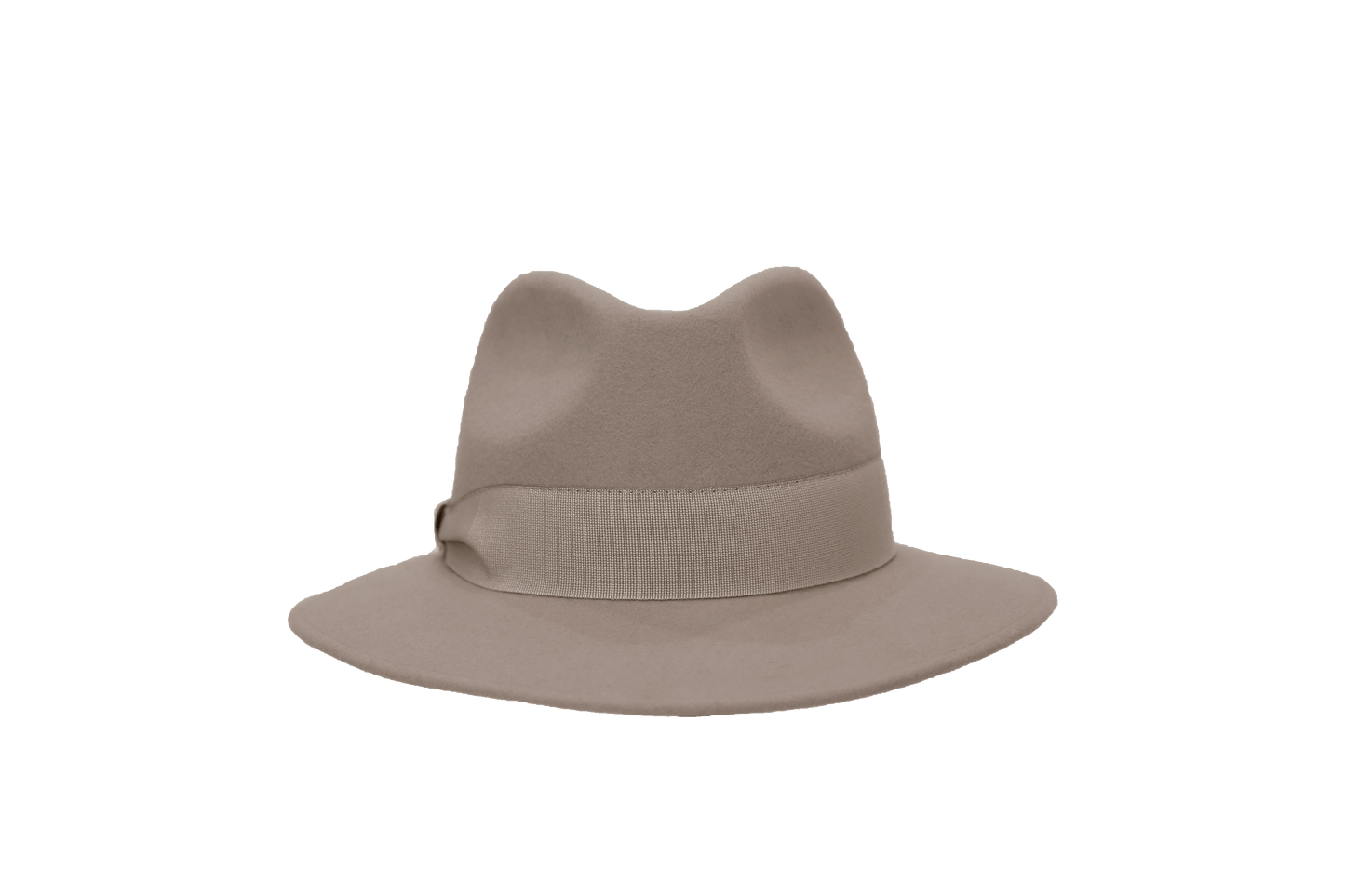 Wool Panama Hat Light Pink Wide-Brim for Women Le Réussi