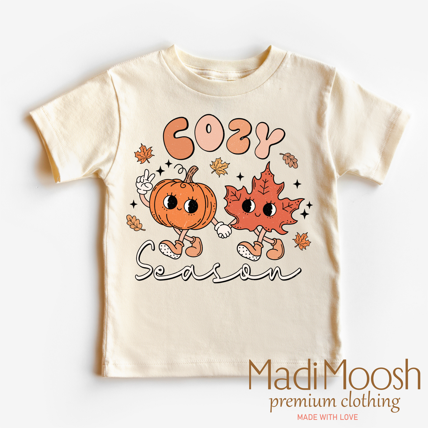 Cozy Season Fall Shirt Thanksgiving Shirt Madi Moosh