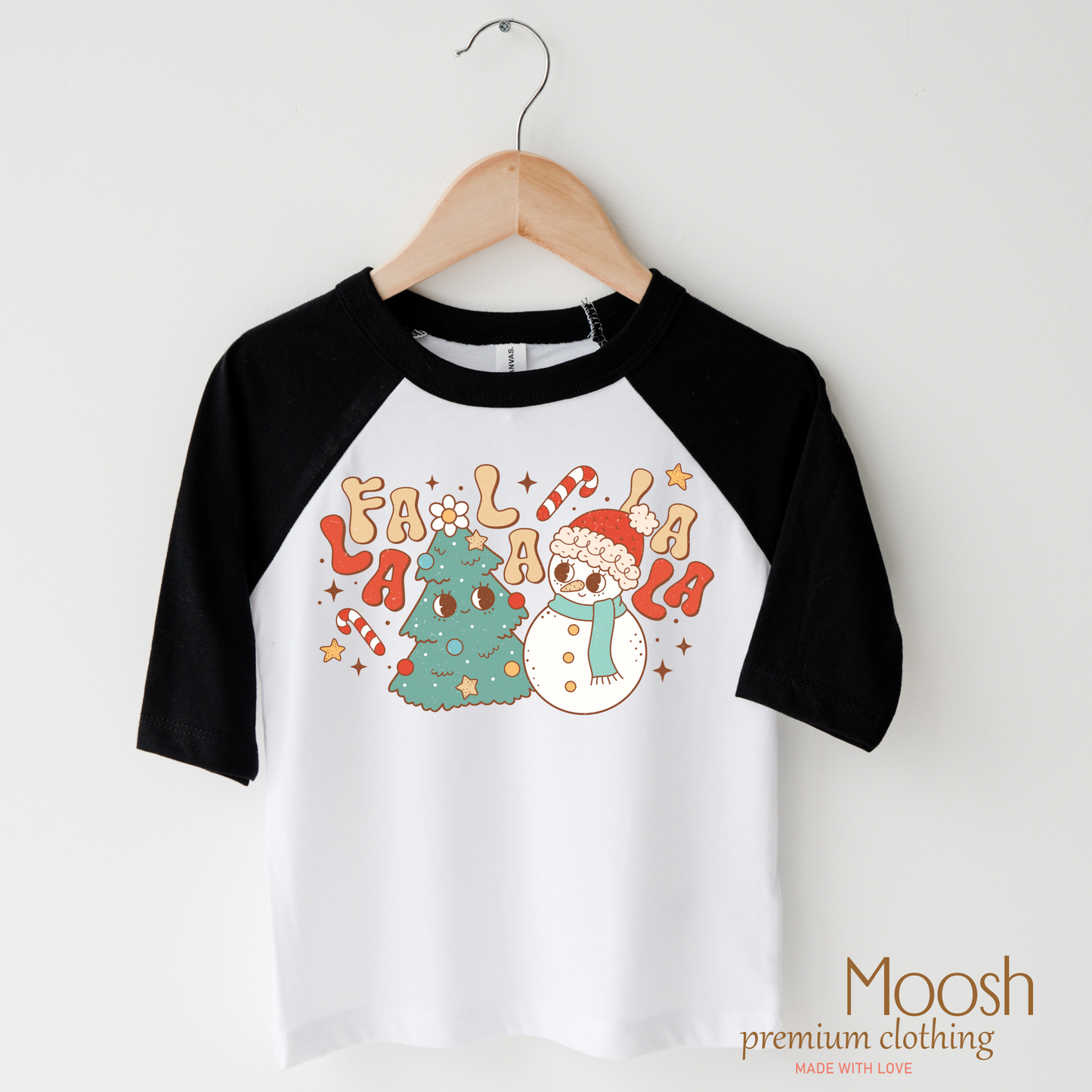 Fa La La La La Christmas Shirt Christmas Tee Madi Moosh