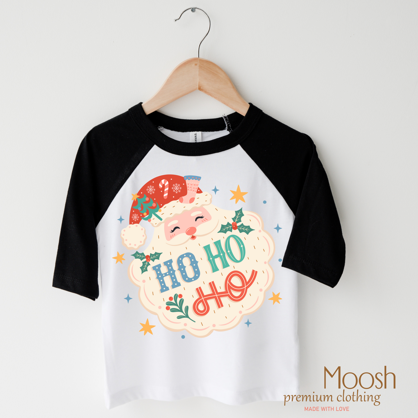 Ho Ho Ho Santa Shirt Christmas Shirt Madi Moosh