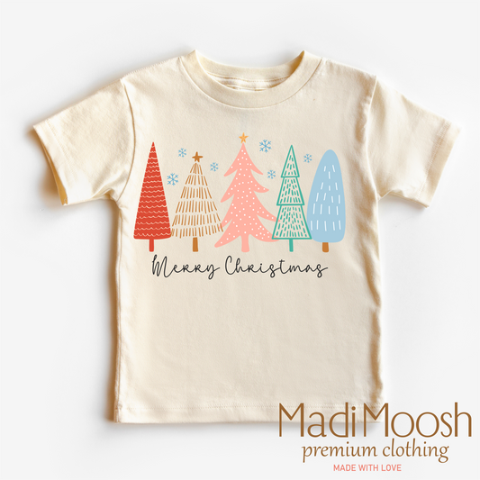 Merry Christmas Trees Shirt - Christmas Shirt