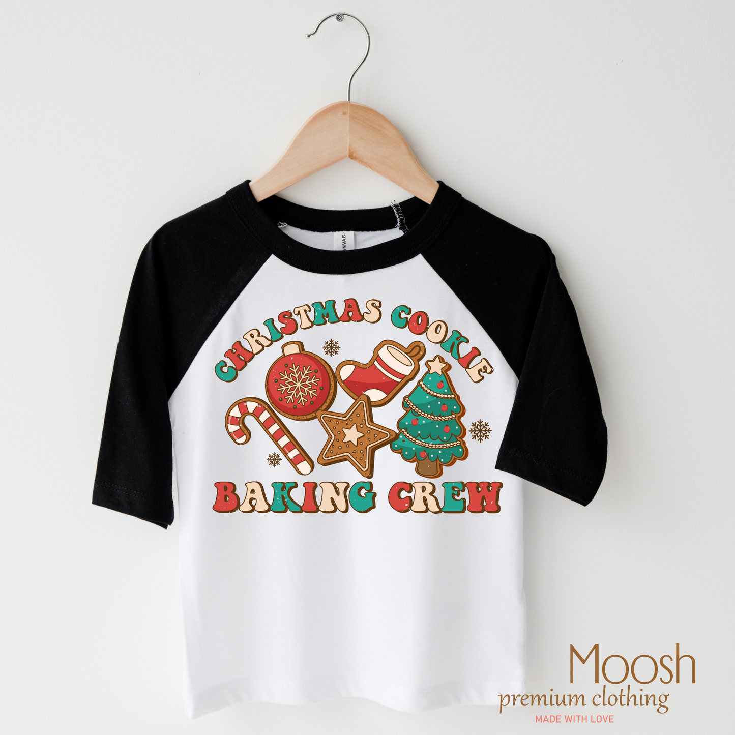 Christmas Baking Crew Comfortable Shirt Christmas Cookie Crew Tee Madi Moosh