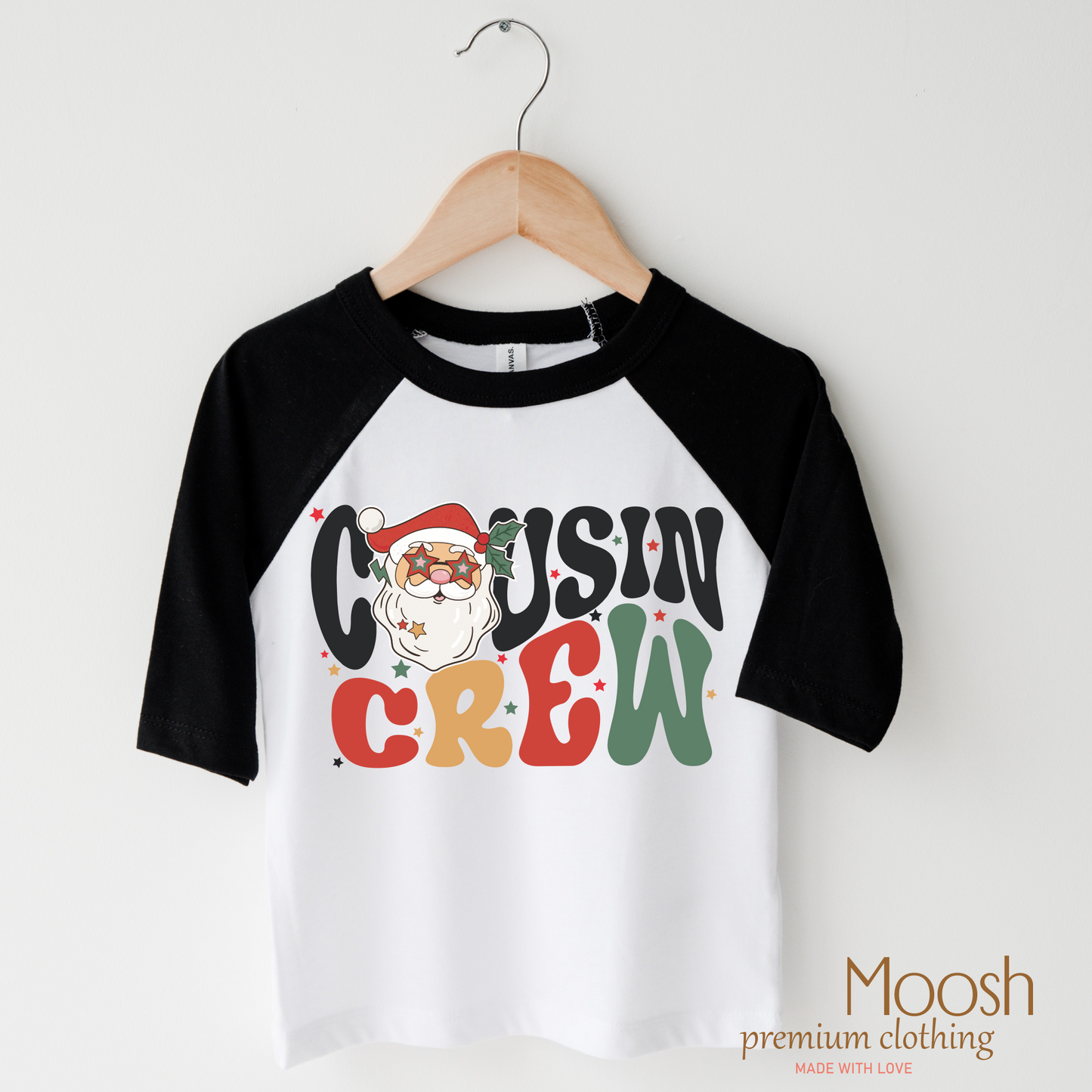 Christmas Cousin Crew Comfortable Christmas Tee Bella Canvas