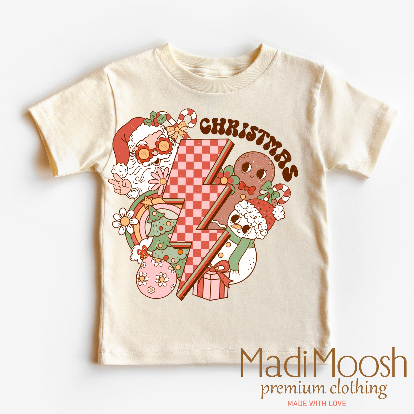 Christmas Characters Comfortable Christmas Shirt Madi Moosh