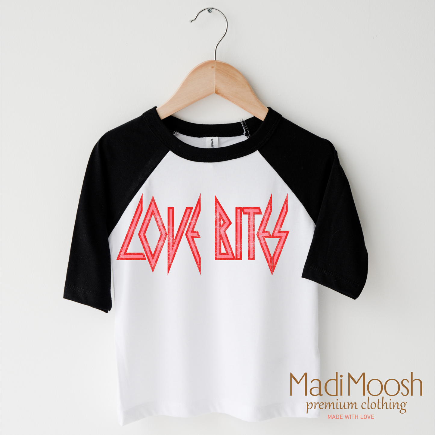 Love Bites Retro Valentine's Shirt - Rocker Valentine Tee
